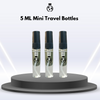 3 Mini Travel Bottles - 5ml