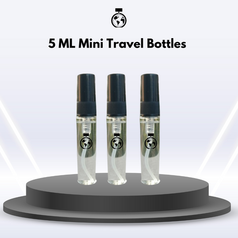 3 Mini Travel Bottles - 5ml