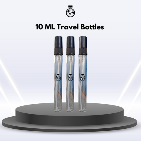 3 Travel Bottles - 10ml